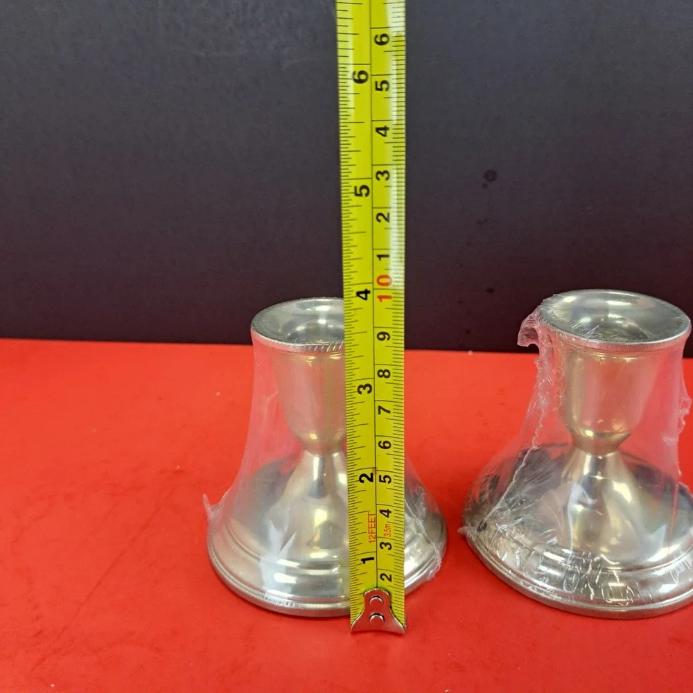 Towle Candlesticks Unisex OS Silver New With Imperfections Weighted Sterling 70